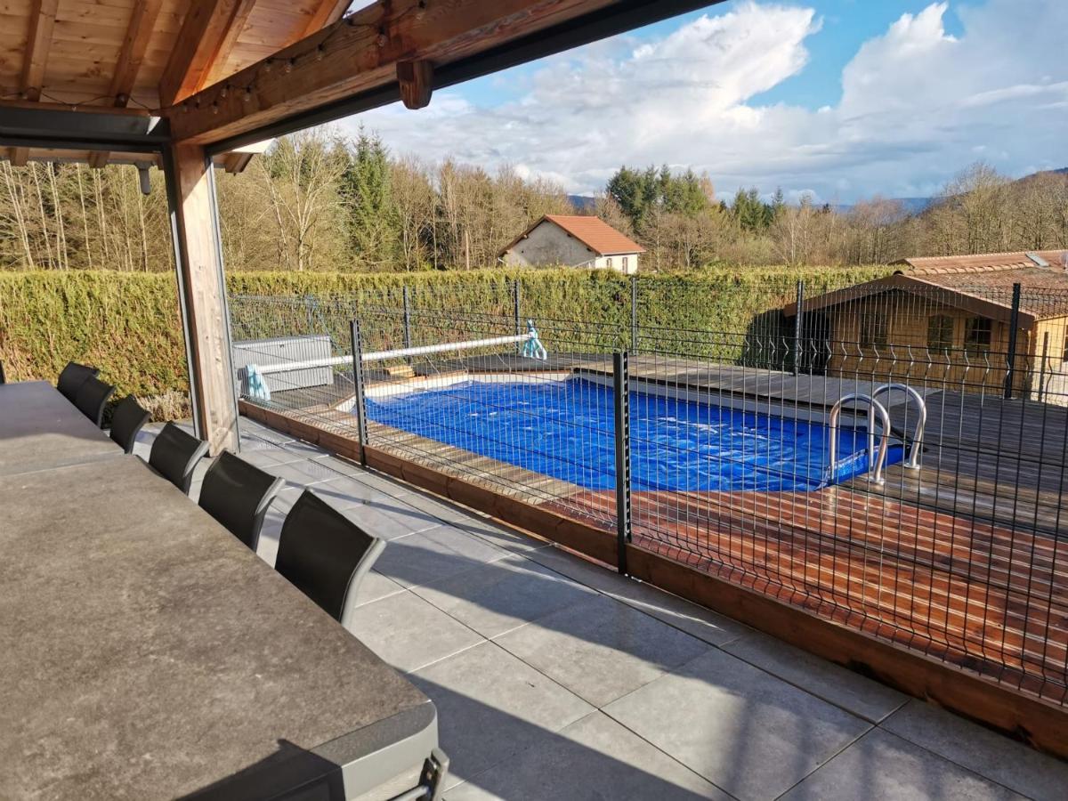 L'Ecrin De Xattys - Gite De Standing-Spa-Terrain De Petanque-Piscine-Switch-Baby-Foot Au Coeur Du Massif Vosgien Cleurie Экстерьер фото